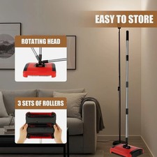 Ewbank Speedsweep 525 Carpet Sweeper Manual Large Wide Cleaning Path