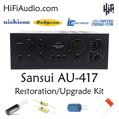 Sansui 417 rebuild - au-417,
