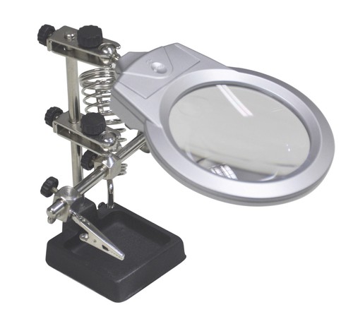 Illuminated led soldering - soldering, iron