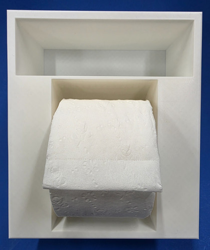 Recessed bathroom toilet paper - bathroom,