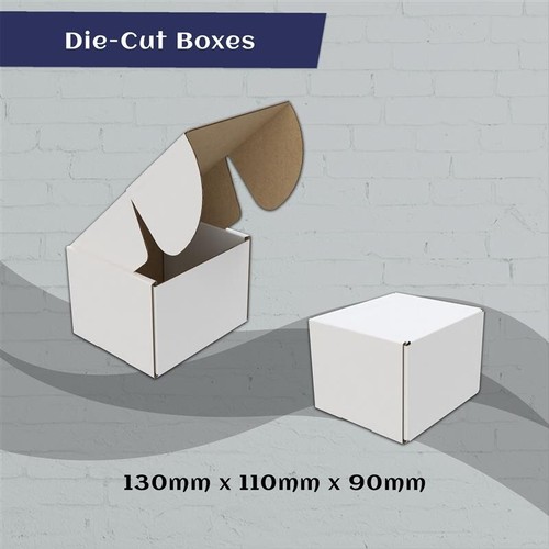 White die cut - die,