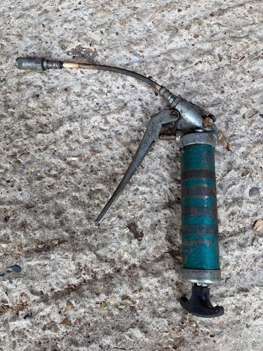 Vintage tecalemit grease gun - grease,