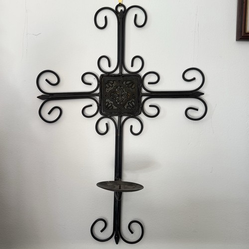 Vintage wrought iron - iron, wall