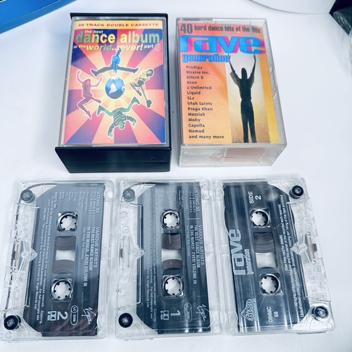 90s rave cassette bundle - cassette,