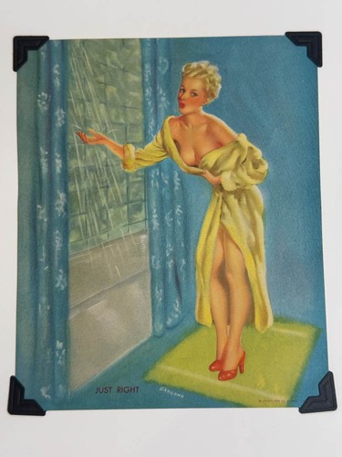 Vintage edward ancona pin up - vintage, d'ancona