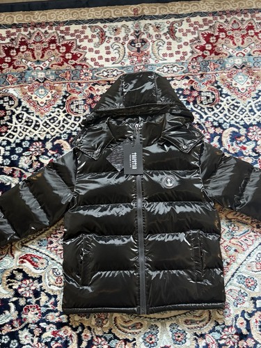 Trapstar glossy black puffer - glossy,