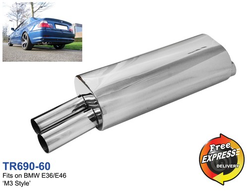 Exhaust rear box performance