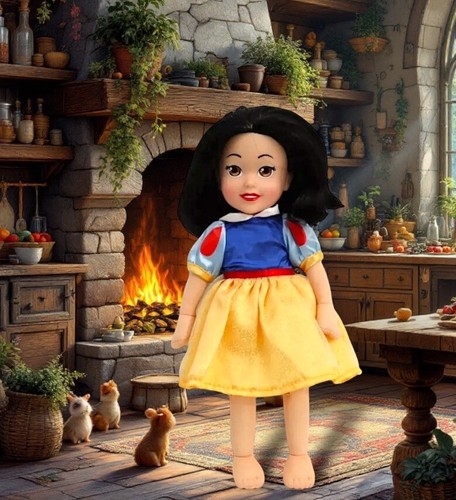 Snow white toddler doll - snow,