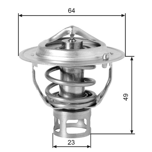 Gates thermostat coolant - gates, fits