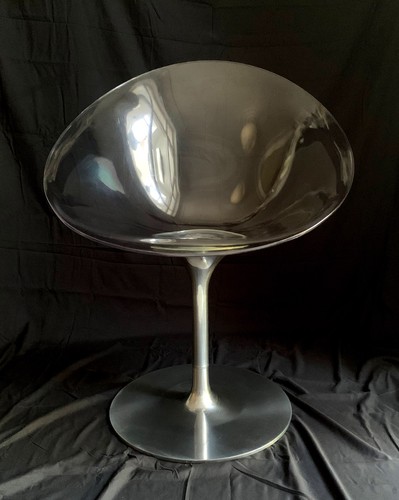 Kartell eros chair clear - chair, in