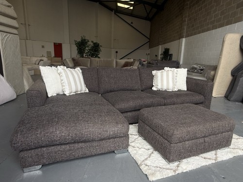 Grey dfs corner sofa chaise - corner,