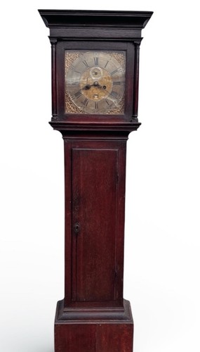 Day longcase clock - day,