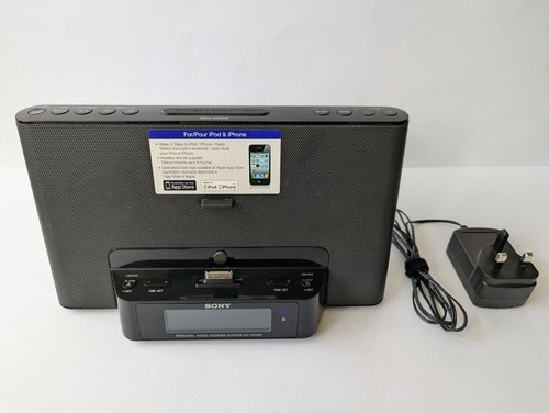 Sony icf ds15ip ipod iphone - sony,