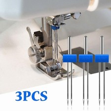 3pcs Stretch Twin Needles