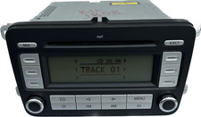 VW RCD300 Passat Touran Golf Stereo Radio CD MP3 Player TESTED +CODE 1K0350186AF