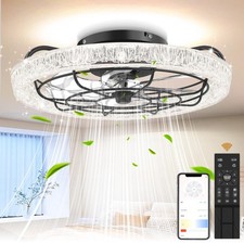 6 Speed Large LED Ceiling Fan