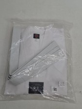 Taekwondo Suit Uniform with Belt Size 140 cm Size 0 Martial Arts Tae Kwondo