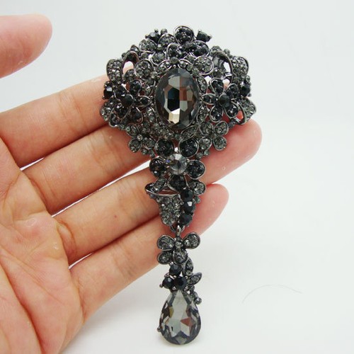 Retro black rhinestone - retro,