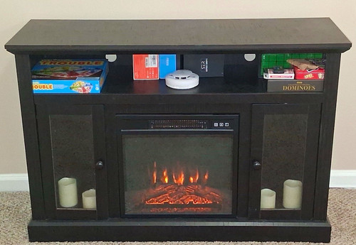 Electric fireplace stand - fireplace, tv