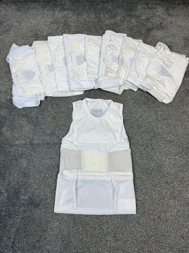 White covert body armour - white, cover