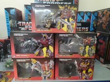 Transforms G1 Grimlock Slag Swoop Snarl Sludge Reissue Dinobots Action figure