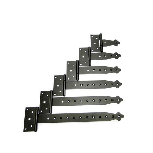 Black decorative tee - decorative, hinges