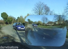WIDE ANGLE CAR REAR WINDOW FRESNEL LENS VIEW  8"x10" Reversing Parking UK STOCK