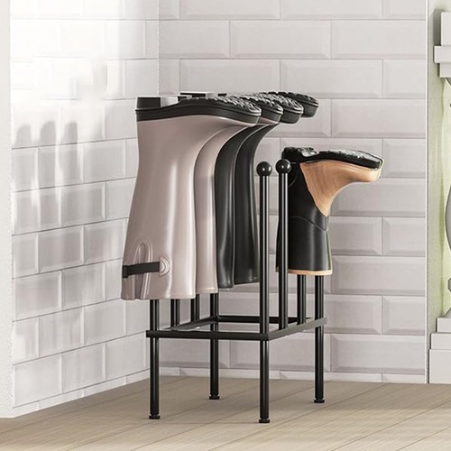 Metal wellington boot - boot, rack
