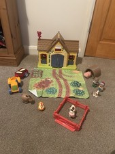 ELC Happyland Farm, Farmer, Farmers Wife, Tractor Trailer, Fencing, Dog
