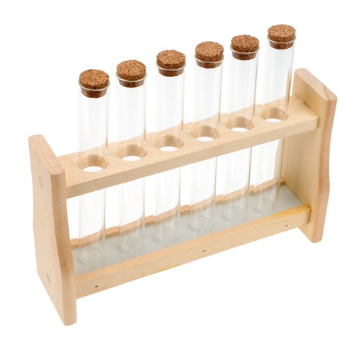 Set glass test tube stand - test,