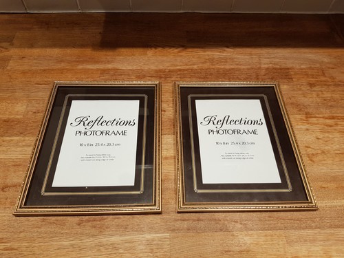 Vintage photo frames lot gold - vintage,