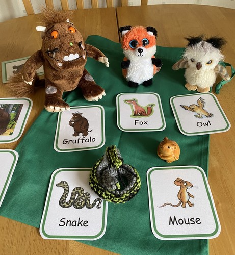Small gruffalo story sack - story,