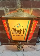Vintage MARK V BEER Lighted