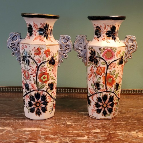 Pair masons ironstone double - masons,