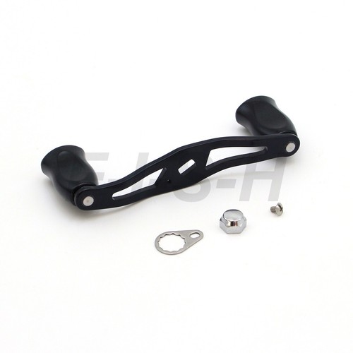 Black casting fishing reel - black,