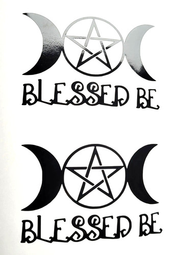 Blessed decal vinyl sticker - be,