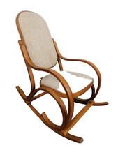 Awesome Vintage Childs Bentwood Rocker Rocking Chair Danish Mid Century Modern
