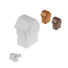 Ultraframe CCTA001 Glazing Bar End Cap Chambered Conservatory Transom CCT001