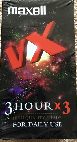 Maxell blank video vhs - blank, tapes