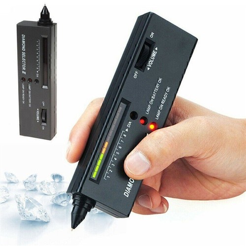 Gold silver diamond tester - silver,