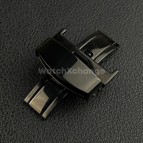22mm black deployment - 10-22mm, clasp