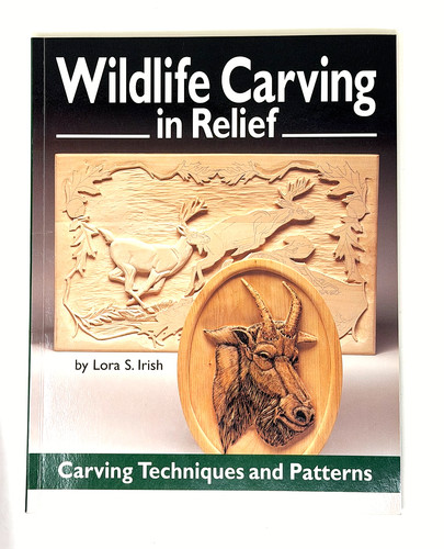 Wildlife carving relief - in,