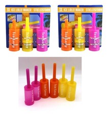 6 Ice Lolly Makers Popsicle