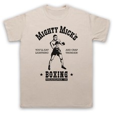 ROCKY MIGHTY MICK'S BOXING TRAINER GYM CORNER MENTOR MENS & WOMENS T-SHIRT