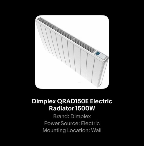 Dimplex qrad150e electric - qrad150e,