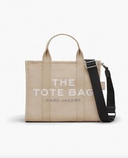 MARC JACOBS - Medium Canvas Logo Tote in Beige -BNWT - M0016161 - £225 RRP