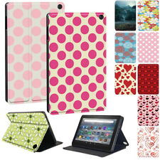 for Amazon Fire 7" 2022 12th Generation Leather Flip Smart Case Stand Cover