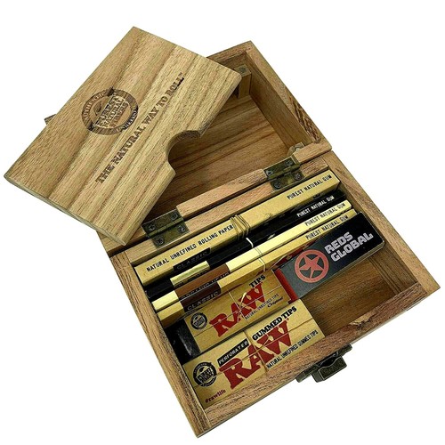 Raw wooden deluxe - wooden, rolling