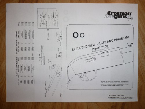 Crosman 2100 ring seal - o-ring, +