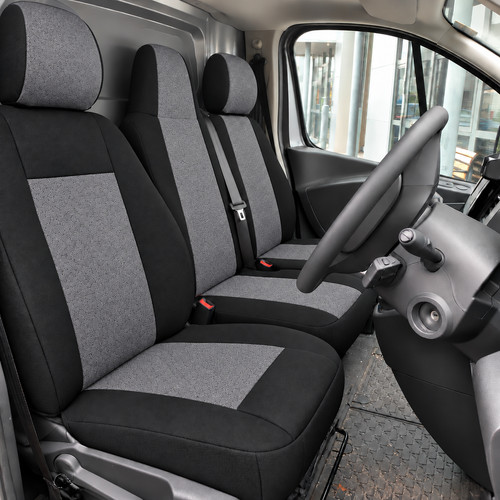 Tailored seat covers black - 2+1,